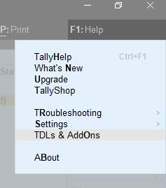TallyPrime API - F1